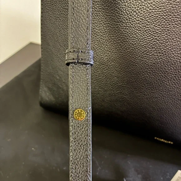 ✨ DeMellier The Hudson Bag Black Small Grain Leather - Picture 9 of 13